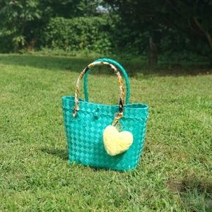 Handwoven handbag